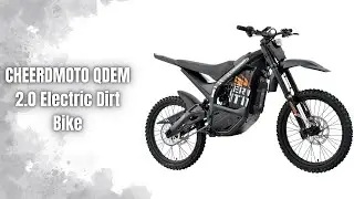 CHEERDMOTO QDEM 2.0 Review | 8500W Electric Dirt Bike Beast!