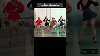 Macarena #dance original vs ai version | #original  @medkovaofficial  #shorts
