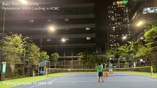 Private Lesson for Ayaan 10 Years Old | Sala Tennis Academy