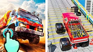 Offroad Climb 4x4 Simulator - Offroad Truck Stunt 3D Run - All Levels iOS Android GamePlay #11