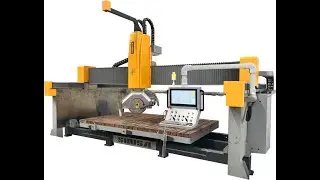 Shusa Mechatronics 5 Axis Bridge Saw Machine | Cubo 625 5A