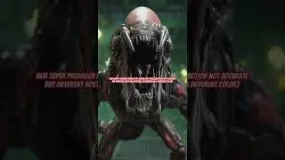 New super predalien design #alienvspredator