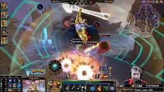 Smite: DOUBLE ABILITIES WITH MYRDDIN! KUMBHA SOLO!| Incon