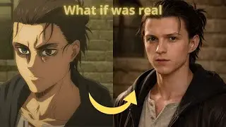 If Attack on Titan Was Cast With Real Celebrities | AI Live Action