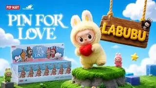 Mini LaBuBu Pin forLOVE #giveawaylabubu #unboxing #popmart #labubu #asmr #asmrunboxing #распаковка