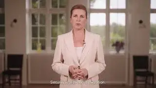 Launch of the programme and priorities by Danish Prime Minister, Mette Frederiksen