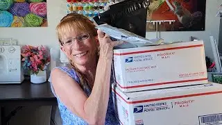 Happy Mail, Custom Ordered Mail...LOTS of Fabric!!