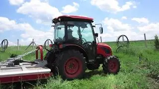 Косачка със ножове 160 см и трактор KIOTI DK6010C