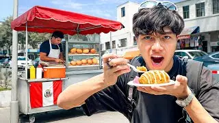 PROBANDO LA COMIDA DE LIMA PER&Uacute; 😱🇵🇪