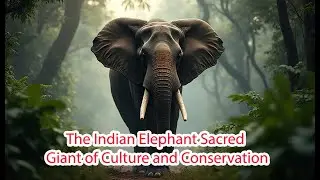 The Indian Elephant Sacred Giant of Culture and Conservation