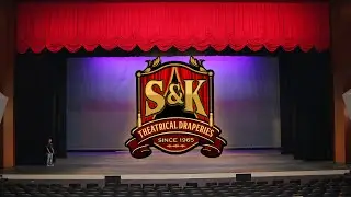 S&K - Venetian Lift Curtains - Theater Rigging System Demonstration