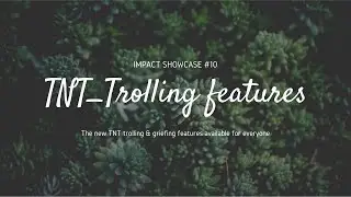 Impact - Showcase #10 - TNT GRIEFING & TROLLING features
