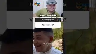 POV: Cearenses #gatodetela #pov #cearense #pegadinha #zueira #humor #react