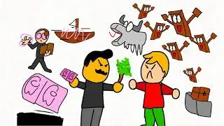 Hermitcraft Animated | Basically The Boatem Village | BfoAnimates