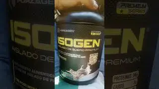 Probando la proteina ISOGEN de La marca FORZAGEN #ISOGEN  #FORZAGEN  #CapCut
