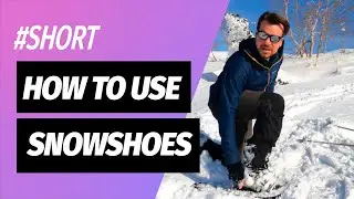 How to Use Snowshoes #Shorts