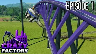 Building a EXTREME SPINNING COASTER (Crazy Factory #1)