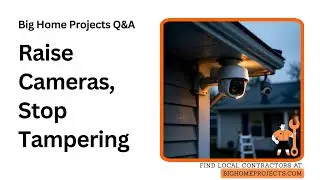 Soffit-Recessed Vandal-Proof Camera Mounting Guide