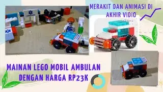 lego toy unboxing, with medical series, with hospital operating car items, anak jm will  like it.