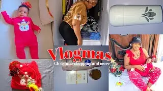 Vlogmas 3: First Time Mom Diaries 💖🧑‍🍼| 3 Months Postpartum| Holidays Groceries Shopping|🎄🤶