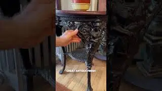English Bistro Table (212) 989-8814 to Inquire  #antiques #nyc