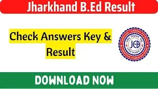 How to download Jharkhand bed answer key 2023|| jharkhand bed answer key kaise download kare, 2023