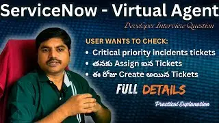 The complexities of managing incident tickets are simplified with ServiceNow's Virtual Agent.