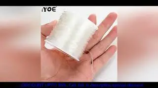 iYOE 0.5-1.5mm Elastic Cord String Transparent Elastic Thread For Jewelry Making Diy Bracelet Neckla