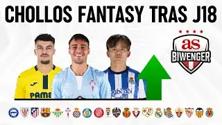 🚀 Chollos Fantasy tras la jornada 18 en Biwenger.