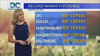 Wednesday, April 5th, 2023 Weather Forecast for DC and the rest of the DMV