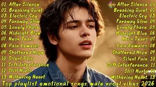 Top playlist emotional songs male vocal vibes 2026 @slowalonemusic #trending #sadsong #pop