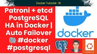 Patroni + etcd PostgreSQL HA в Docker | Автоматическое отказоустойчивое решение 🐘 #docker #postgr...