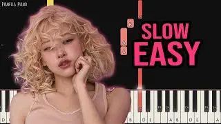 ROSÉ - stay a little longer | SLOW EASY Piano Tutorial by Pianella Piano