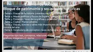 Modelos de exámenes C. Valenciana graduado en ESO del ámbito social: preguntas de historia y arte