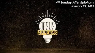 Jesus Appears as Light in the Darkness
