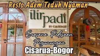 &ldquo;ILIR Padi Resto&rdquo;, Nyaman Asri Adem Konsep Resto Modern Natural Klasik di Cisarua Bogor.