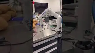 RoboDK: a simple pick and place program for a real robotic arm