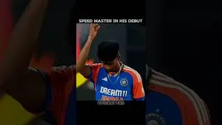 speed master in his debut