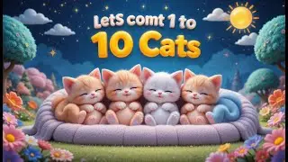 Cat Counting Song | Learn Numbers 1 to 10 with Cute Cats