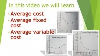 what is average cost || average variable cost and average fixed cost
