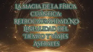 La magia de la F&iacute;sica Cu&aacute;ntica: Retrocausalidad, No Linealidad del Tiempo y Viajes Astrales