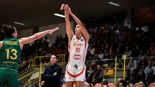 MAR&Iacute;A CONDE | 16 points 9 assists +23 efficiency vs USK PRAHA | Euroleague - 17.12.2025