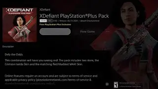 How to Get XDefiant PlayStation Plus Pack for Free | PS Plus Exclusive | PS4 | PS5