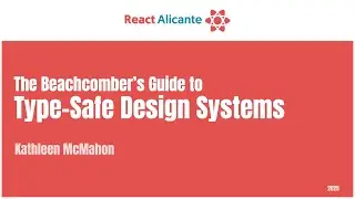 2025 10 04 19 KATHLEEN MCMAHON   CONGRESO REACT ALICANTE  The international React js conference in S