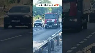 Beautiful Trucks, Guildford Town Centre UK | 🚛🌆 | #guildford #uktrucks #haulage