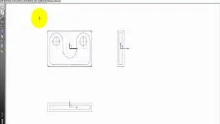 Create an axis for dimensioning in a TopSolid draft document