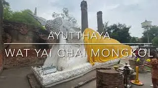 Wat Yai Chai Mongkol en Ayutthaya
