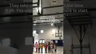 PE game - what time is it Mr. Fox 🦊