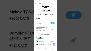 Join Fast Cats Airdrop Listing Update || Cats Telegram Airdrop Same Like DOGS Airdrop