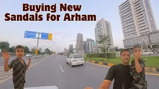 Buying New Sandals for Arham 👟 | Dad and Son Daily Vlogs